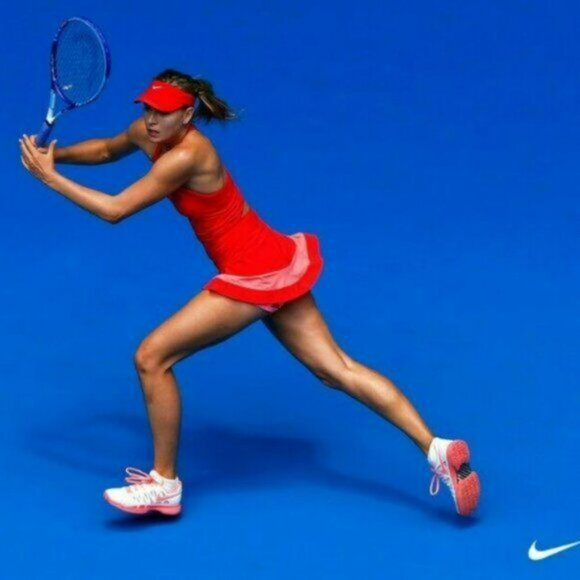 Nwt Nike Maria Sharapova Tennis OUTFIT SET : Skirt Skort (S) & Tank Top (M) - Picture 14 of 15